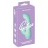 Cuties Mini 4 - vibrador conejito recargable y resistente al agua (verde)