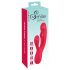 Conejito Vibrador Smile de 3 Motores Recargable (rojo)