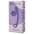 Snail Vibe Curve - Vibrador 2en1 con estimulador de clítoris (morado)