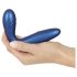 Sonrisa - Vibrador flexible punto G (azul)