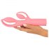 You2Toys Fabulous - vibrador rosa con brazo para clítoris recargable