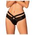 Obsessive Brasica - Panty negro con tiras - M/L