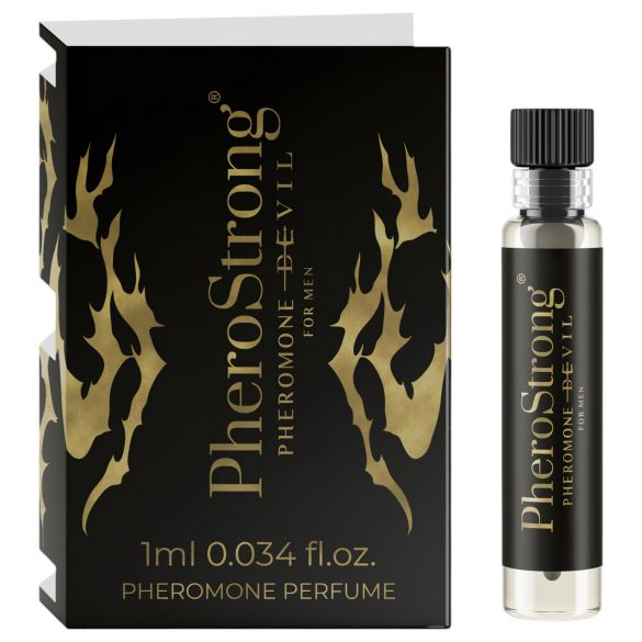 PheroStrong Devil - Perfume con feromonas para hombres (1ml)