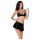 Conjunto negro Passion Deby - sujetador y minifalda