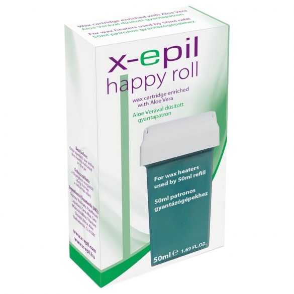 X-Epil Happy Roll - cartucho cera aloe vera (50ml)