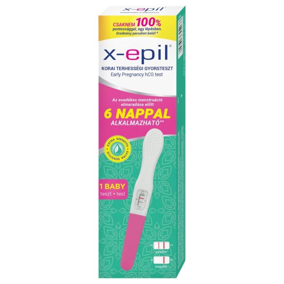 Prueba rápida de embarazo temprano X-Epil (1ud)