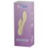 Dew de Deseo - vibrador inteligente con brazo de clítoris (amarillo)