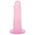 Cócteles Adicción - dildo de silicona con base (rosa)