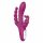 Vibrador Joker HD 3 en 1, recargable y resistente al agua (lila)