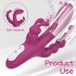 Vibrador Joker HD 3 en 1, recargable y resistente al agua (lila)