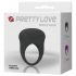 Pretty Love Bertram - Anillo vibrador impermeable (negro)