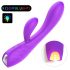 Vibrador recargable caliente y sumergible Musas HD - lila