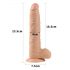 Lovetoy Real Extreme - consolador con ventosa - 24 cm