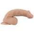 Lovetoy Real Extreme - Dildo con Ventosa y Testículos, 23cm (Natural)