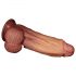 Lovetoy - Dildo realista de doble capa - 26cm (natural)