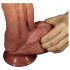 Lovetoy - Dildo realista de doble capa - 26cm (natural)