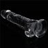 Lovetoy Flawless Clear - Dildo Transparente con Base de Succión - 19 cm