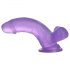 Dildo realista Lovetoy Jelly Studs 15cm (púrpura)