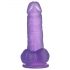 Dildo realista Lovetoy Jelly Studs 15cm (púrpura)