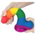 Lovetoy Prider - Dildo realista 20cm arcoíris