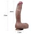 Dildo realista doble capa 26cm - Natural