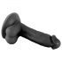 Mr. Rude - Dildo realista ventosa 17cm (negro)