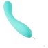 Vibrador turquesa G-Spot recargable - Tracy's Dog