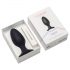 LOVENSE Hush 2 L - potente vibrador anal recargable (57mm) - negro