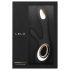 LELO Soraya Wave - vibrador negro con tecnología de pulsación y clítoris.