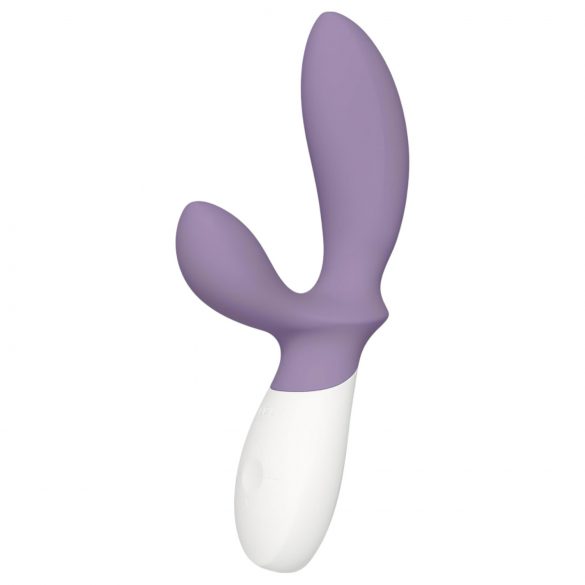 LELO Loki Wave 2 - vibrador prostático recargable y resistente al agua (violeta)