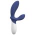 LELO Loki Wave 2 - Vibrador prostático recargable y resistente al agua (azul)