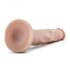 Dildo realista Dr. Skin 19cm con base adherente - natural