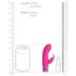 Royal Gems Dazzling - Vibrador recargable con brazo para clítoris (rosa)