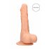 RealRock Dong 8 - Dildo realista con testículos (20 cm) - natural