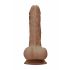 Dildo RealRock 20cm oscuro: ¡tan real como él mismo!