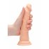 RealRock Dong 7 - Dildo realista (17 cm) - natural