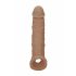 Funda Pene RealRock 21cm - oscuro natural