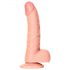 Dildo RealRock - Sujeción fuerte y real, 15,5cm (natural)