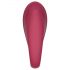 Raytech Rose - vibrador para parejas, recargable e impermeable (rojo)