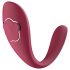 Raytech Rose - vibrador para parejas, recargable e impermeable (rojo)