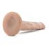 Dildo realista Dr. Skin 5 con base, 14,5 cm, natural