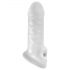 Fat Boy Fino - funda pene 15cm - blanco leche