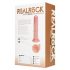 REALROCK - Vibrador con base adherente - natural (20,5 cm)