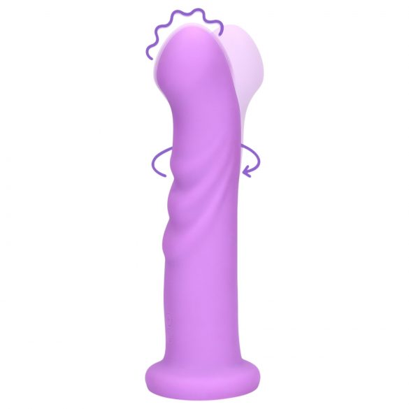 Loveline: Vibrador giratorio recargable (rosa)