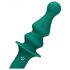 Loveline - vibrador anal con perlas recargable (verde)