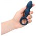 Loveline - Dildo anal con anillo - mediano (azul)