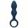 Loveline - plug anal con anillo - grande (azul)