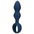 Loveline - plug anal con anillo - grande (azul)