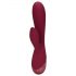 Loveline - Vibrador rojo con brazo para clítoris recargable