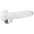 REALROCK - Dildo realista transparente (17cm)